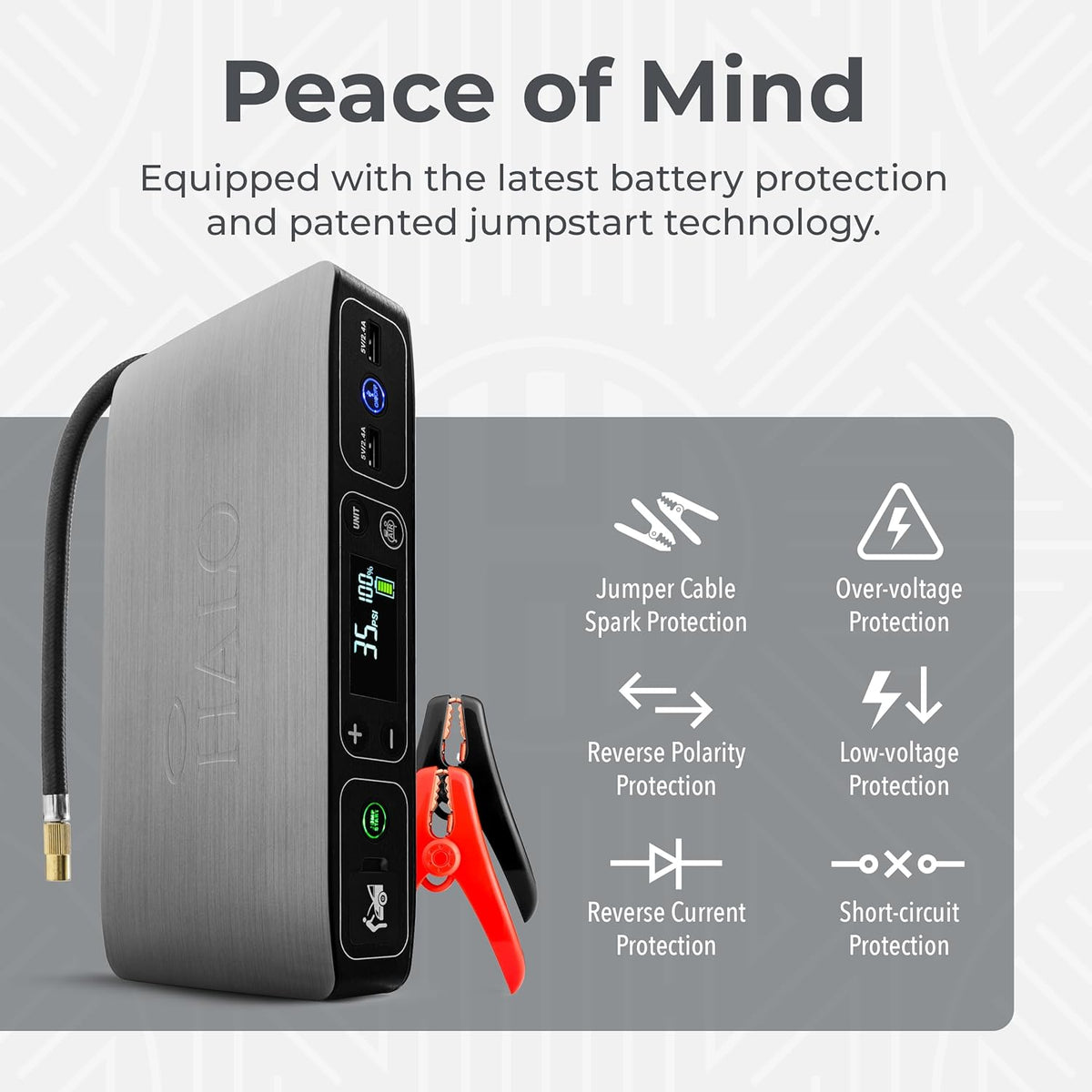 Bolt Air 58830 Portable Car Jump Starter