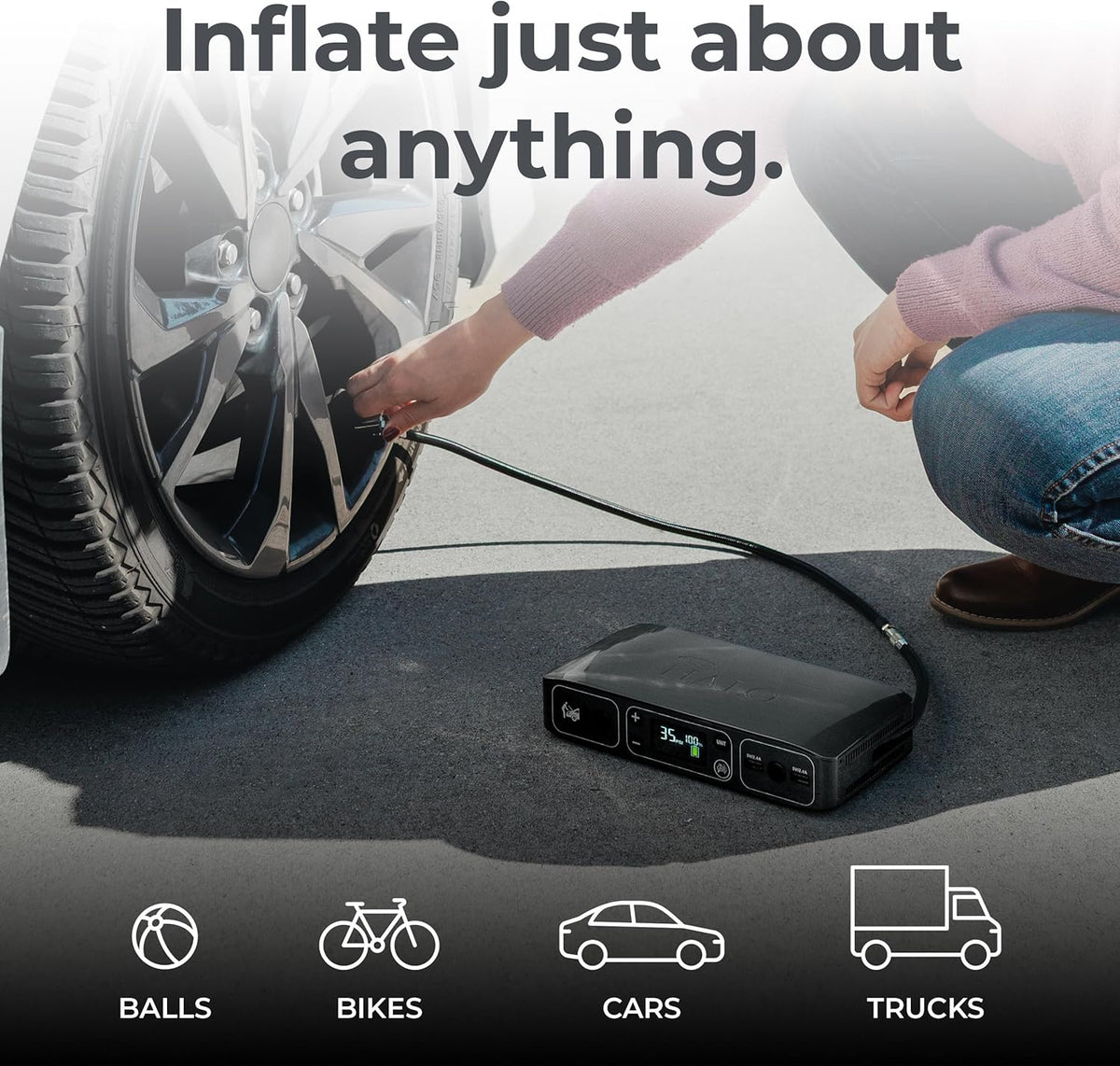 Bolt Air 58830 Portable Car Jump Starter