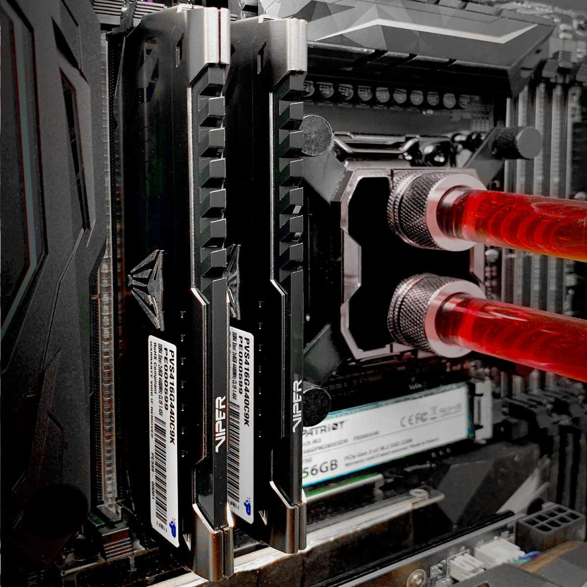 Patriot Viper Steel 8GB DDR4 RAM — 3200MHz CL16