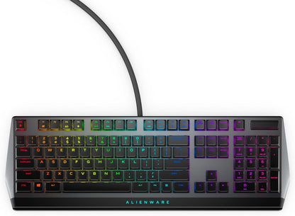 AW510K Low-Profile RGB Mechanical Gaming Keyboard — Cherry MX Red, USB