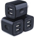 Wall Charger,Charger Cube,Charging Block Fast Charge 3Pack Dual Port 2.1A | Power Brick Charging Plug Box Head for Iphone 17/16/15 Pro/14/13/12/11/Xr/8/7/6 Plus,Samsung Galaxy S26/S25S24/S23/S22/S21