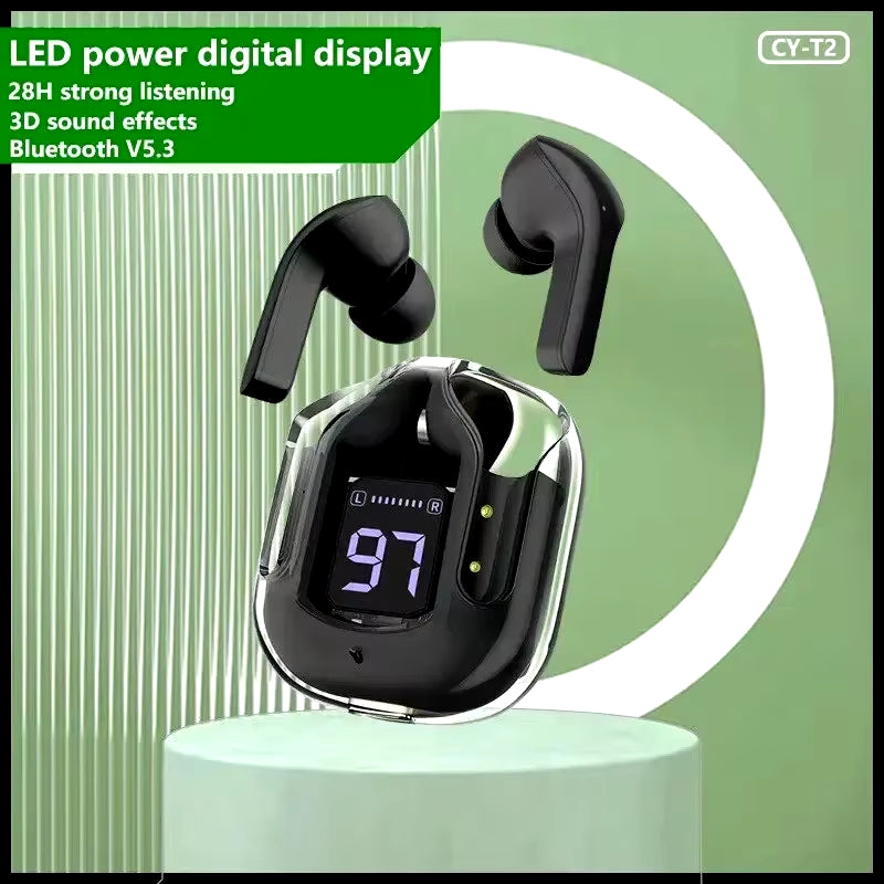 T2 Wireless and Bluetooth Earbuds 