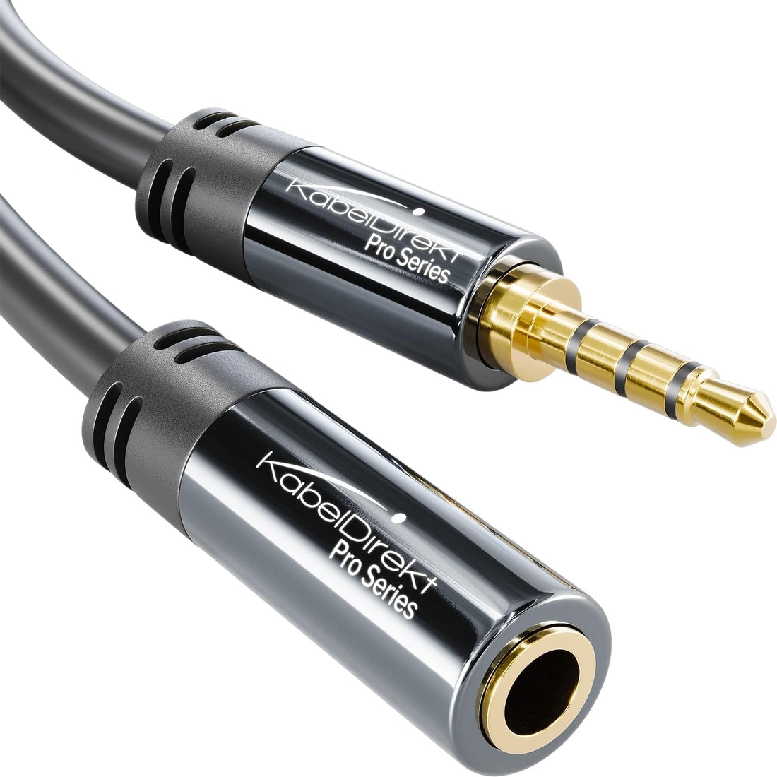 3.5mm Headset Extension Cable — 6ft Male-to-Female AUX