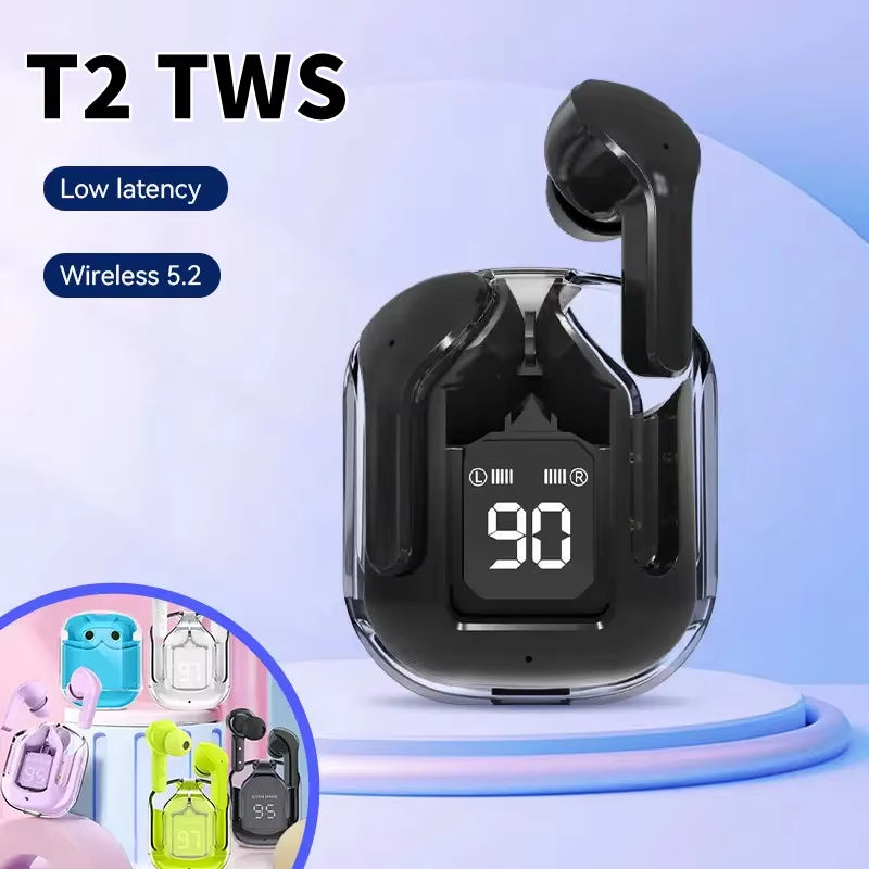 T2 Wireless and Bluetooth Earbuds 